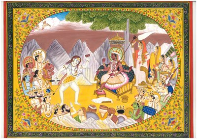 Göttliche Hindu Versammlung von IMAGINEERS STUDIO