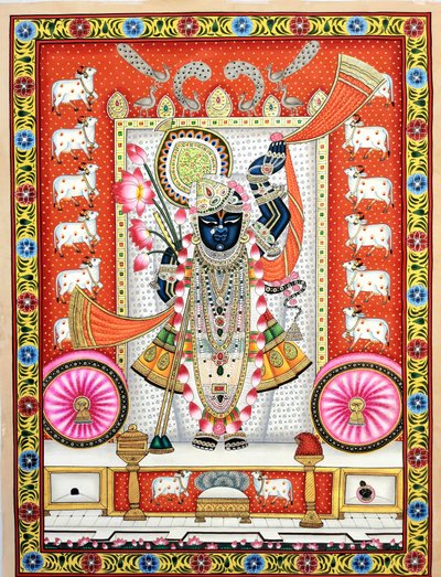 Lebendiger indischer Shrinathji von IMAGINEERS STUDIO