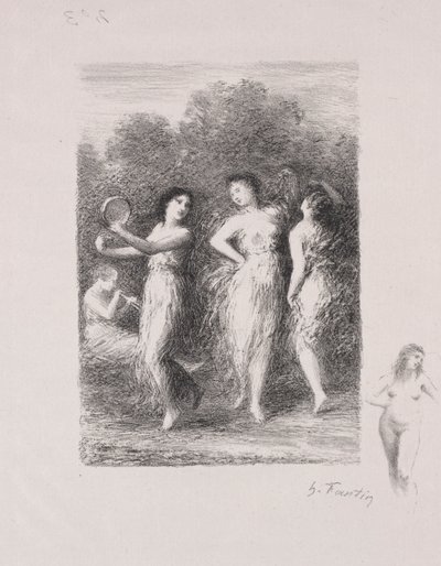 Die junge Kranke von Ignace Henri Jean Fantin Latour