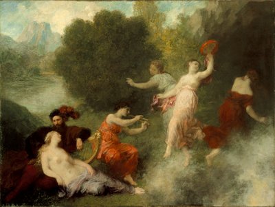 Tannhäuser auf dem Venusberg, 1864 von Ignace Henri Jean Fantin Latour