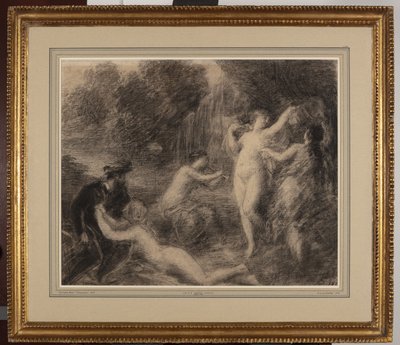 Tannhäuser auf dem Venusberg von Ignace Henri Jean Fantin Latour