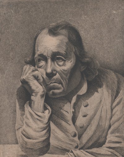 Der melancholische Mann von Ignace Joseph de Claussin