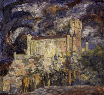 Alcázar von Segovia von Ignacio Zuloaga y Zabaleta