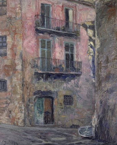 Straße des Engels von Girona von Ignacio Zuloaga y Zabaleta
