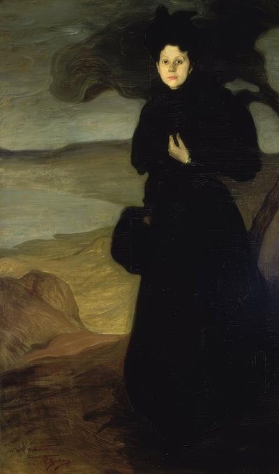 Porträt von Valentine Dethomas von Ignacio Zuloaga y Zabaleta