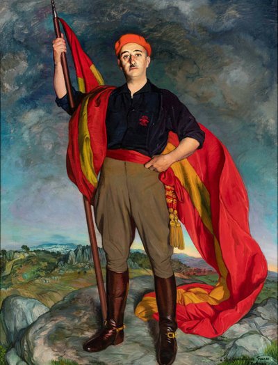 Porträt von Francisco Franco, 1941 von Ignacio Zuloaga y Zabaleto
