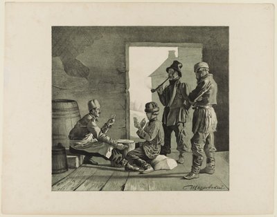 Szenen aus dem russischen Volksleben von Ignatii Stepanovich Shchedrovskii