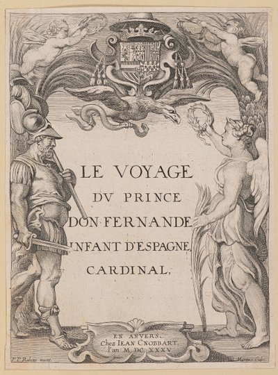 Titelseite für Le Voyage Dv Prince Don Fernande Infant d