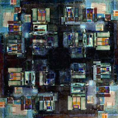 Lebendige urbane Geometrie von Igor Shrayer