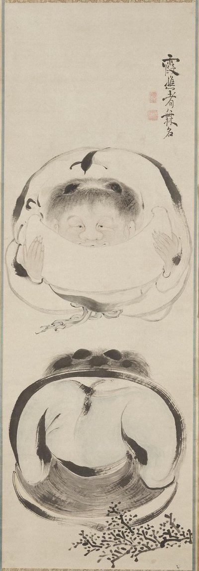 Kanzan und Jittoku von Taiga Ike