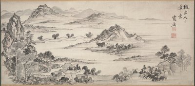 Ansicht des Westsees von Taiga Ike