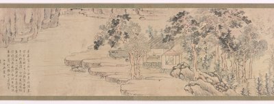 Gelehrter im Ruhestand, ca. 1750 (Tinte und helle Farbe auf Papier) von Ike no Taiga