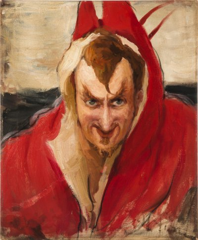 Grigory Grigoryevich Ge 1867-1942 als Mephistopheles von Ilya Efimovich Repin