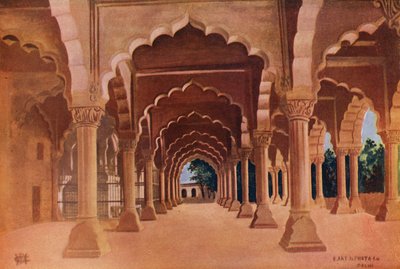 Diwan Am, Delhi-Fort von Indian photographer