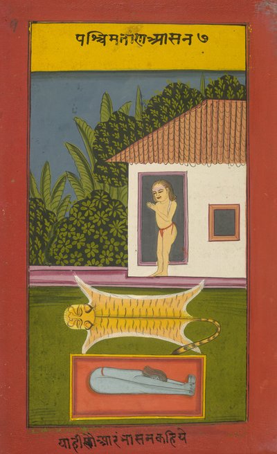 Ein Yogi, Illustration aus 