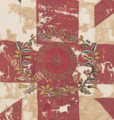 Mittelstück der Ersten oder Königlichen Farbe, 8. Infanterieregiment, Nizam