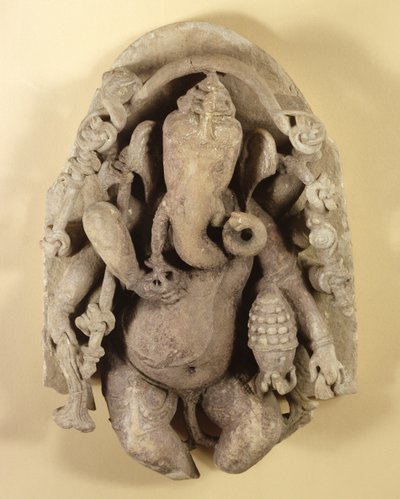 Figur von Ganapati, Chandella-Dynastie von Indian School