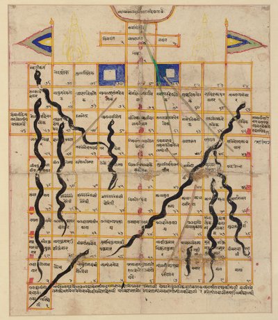 Gemälde von Gyan Bazi, Rajasthan von Indian School