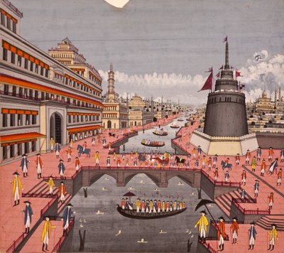 Das Ghat in Jaunpur von Indian School