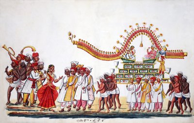 Hochzeitszeremonie von Indian School