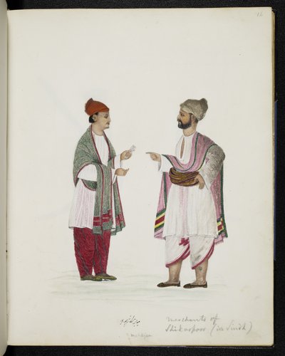 Händler von Shikarpoor in Sindh von Indo European Indo European