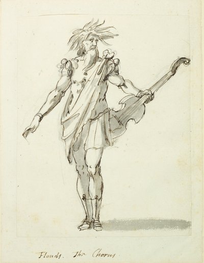 Fluten: der Chor, ca. 1631 von Inigo Jones