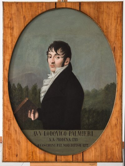 Porträt von Ludovico Palmieri von Ippolito Bianchini Ciarlini