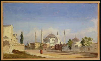 Hagia Sophia, Konstantinopel, 1843 von Ippolito Caffi