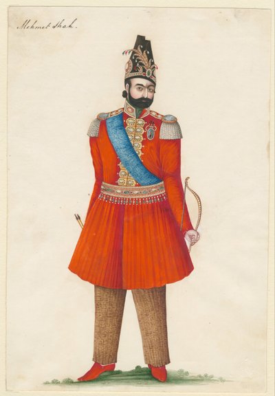 Mohammad Shah Qajar, König von Persien von Iranian Master