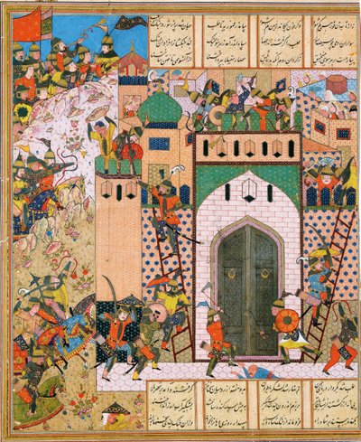 Schah Anuschirwan erobert die Festung Saqila von Iranian Master