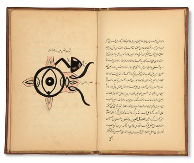 Hunayn Bin Ishaq (gest. 873 n. Chr.): Drei Abhandlungen (Maqalat) über Augenheilkunde, Qajar, Iran, erste Hälfte des 19. Jahrhunderts von Iranian School