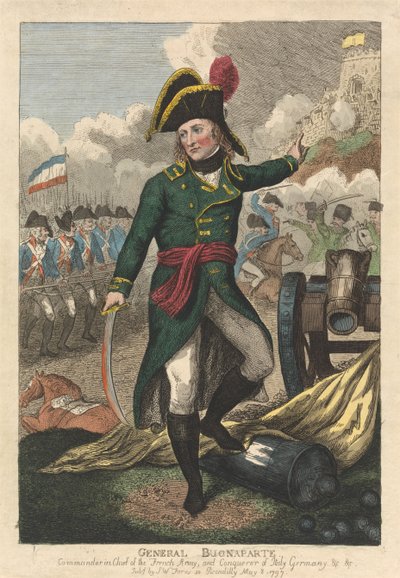 General Bonaparte von Isaac Cruikshank