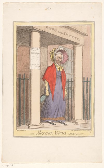 Karikatur auf Sir Matthew Wood, 1820 von Isaac Cruikshank