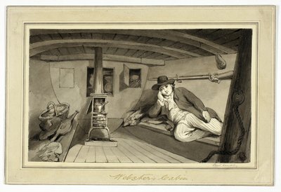 Websters Hütte von Isaac Cruikshank