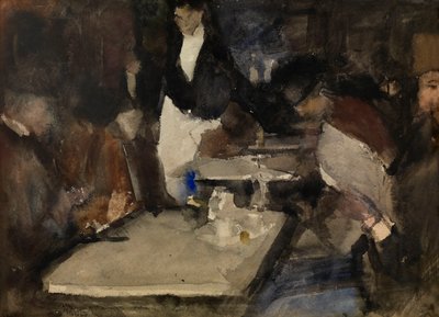 Restaurant „Mille Colonnes“ in Amsterdam von Isaac Israels