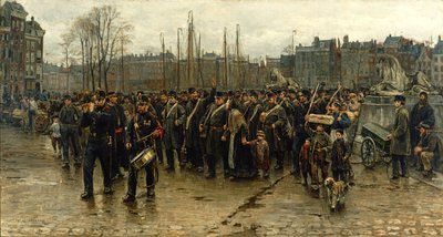 Transport von Kolonialsoldaten von Isaac Israels