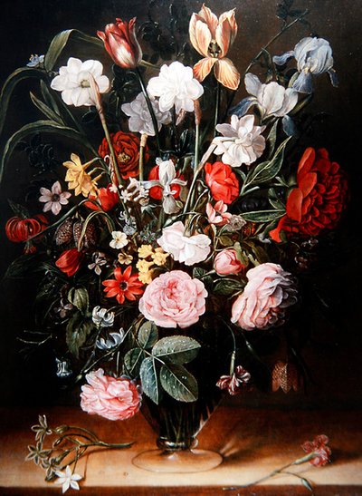 Ein Stillleben mit Tulpen und Anemonen von Isaac Soreau
