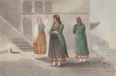 Kostüm in Procida-Neapel von Isaac Weld