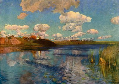 Ein sonniger Tag am See, 1899-1900, 1965 von Isaak Ilyich Levitan