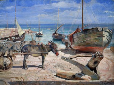 Die Insel Capri von Isaak Israilevich Brodsky