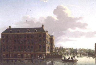Ansicht von Amsterdam, 1779 von Isaac Ouwater