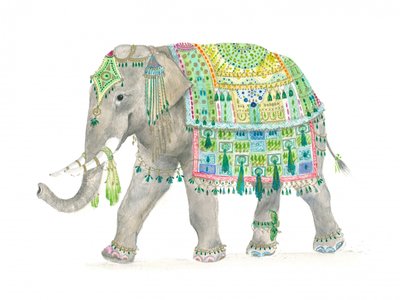 Dekorativer Elefant von Isabelle Brent