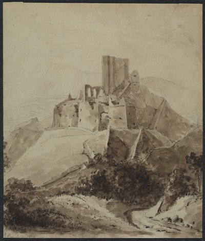 Ruinen von Château d