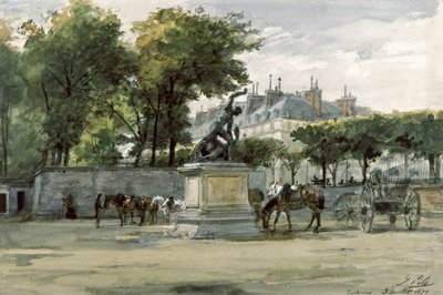 Die Pariser Kommune: die Armee von Versailles in den Tuilerien, ca. 1871 von Isidore Pils