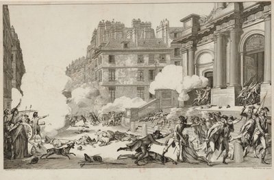 13 Vendémiaire. Napoleon Bonapartes Niederschlagung des royalistischen Aufstands in Paris von Isidore Stanislas Helman