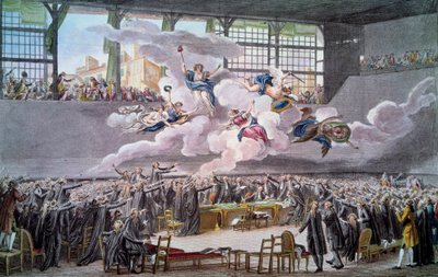 Der Ballhausschwur am 20. Juni 1789 von Isidore Stanislas Helman