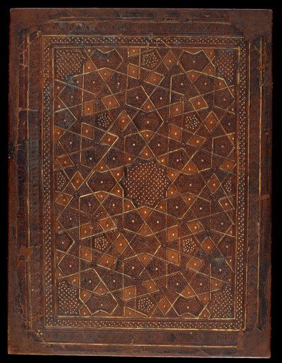 Buchdeckel, Ägypten oder Syrien, Mamluken-Periode von Islamic School