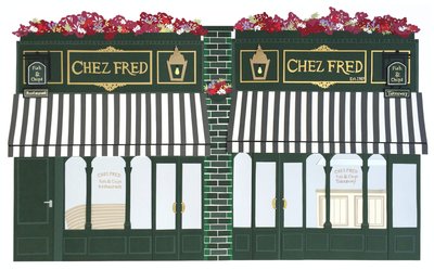 Chez Fred, 2016 von Isobel Barber
