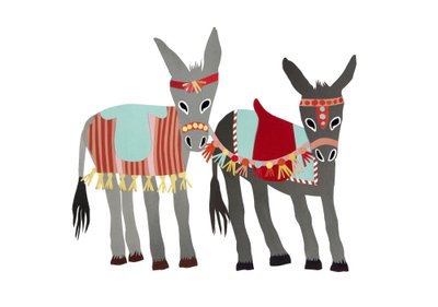 Esel, 2014 von Isobel Barber