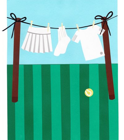 Tennis von Isobel Barber